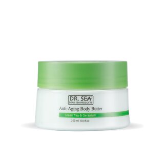 Anti-Aging Body Butter with Green Tea & Geranium 250ml