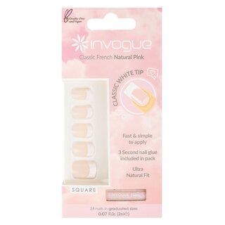 Invogue - French Pink Nails - Square