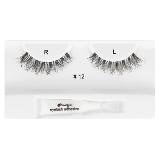 Invogue - Volumise False Eyelashes #12