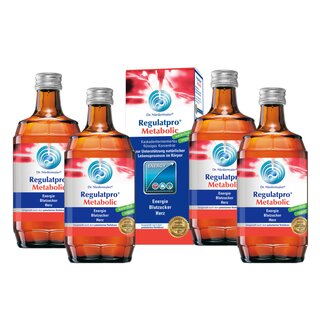 4er Pack Regulatpro Metabolic 350ml - offline lassen!