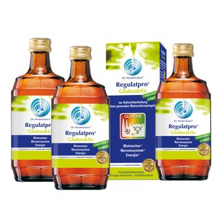 3er Pack Regulatpro Glukoaktiv 350ml - offline lassen!