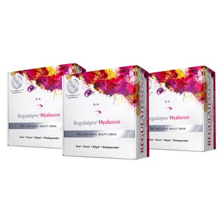 3er Pack Regulatpro Hyaluron Anti-Aging Beauty Drink 20x20 ml - offline lassen!