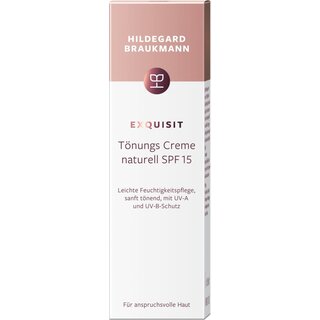 Exquisit - Tnungs Creme Naturell SPF15 50ml