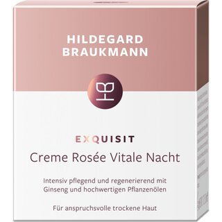 Exquisit - Creme Rose Vitale Nacht 50ml