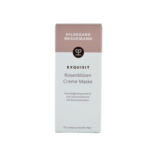 Exquisit - Rosenblten Creme Maske 30ml