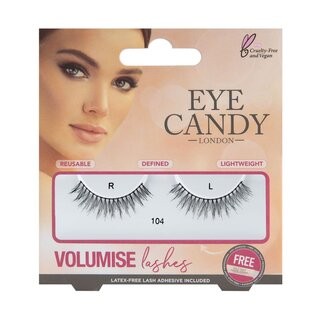 Eye Candy - Volumise False Eyelashes - 104