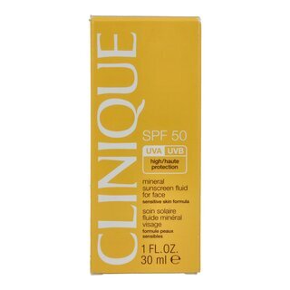 Mineral Sunscreen Fluid For Face SPF50 - 30ml