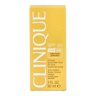 Mineral Sunscreen Fluid For Face SPF50 - 30ml