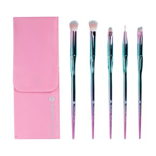 Brushworks - HD Precision Eye & Brow Brush Set - Unicorn