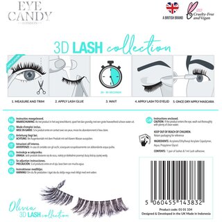 Eye Candy - 3D False Eyelashes - Olivia