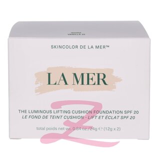 La Mer The Luminous Lifting Cushion Foundation SPF20 - #23 Warm Vanilla 2x12 gr 24g