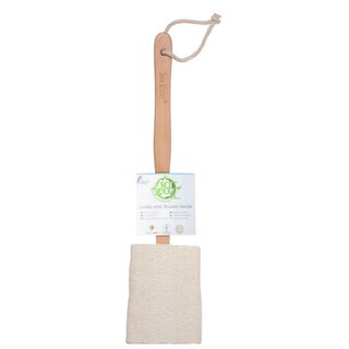 So Eco - Natural Loofah Back & Body Brush with Wooden Handle