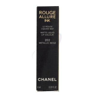 Rouge Allure Ink - 202 Mettalic Beige 6ml