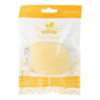 Brushworks - Konjac Sponge - Chamomile