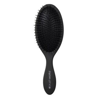 Brushworks - Oval Detangling Hair Brush - Black