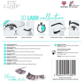 Eye Candy - 3D False Eyelashes - Cheree