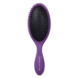 Brushworks - Oval Detangling Hair Brush - Purple