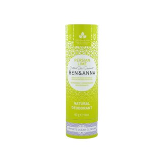 Natural Soda Deodorant - Persian Lime 60g