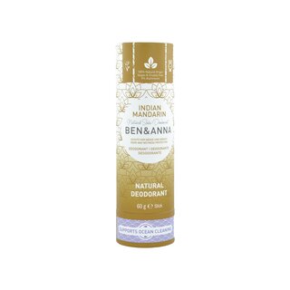 Natural Soda Deodorant - Indian Mandarine 60g