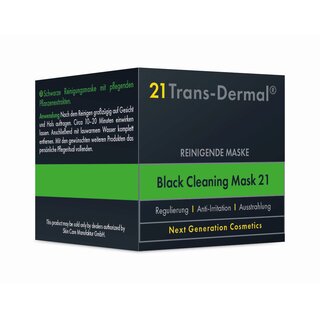 Black Cleaning Mask 21 - 50ml