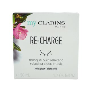 My Clarins RE-CHARGE relaxing sleep mask 50ml