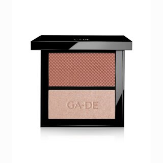 X - GA-DE VELVETEEN BLUSH & SHIMMER DUET - 42 BERRY & GLOW - LIMITOWANY