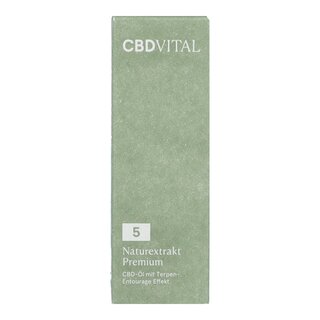 CBD Naturextrakt PREMIUM l 5% - 30ml - offline lassen!