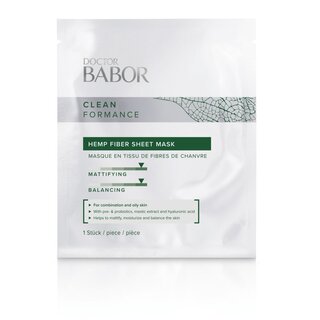 Cleanformance - Hemp Fiber Sheet Mask 1Stk