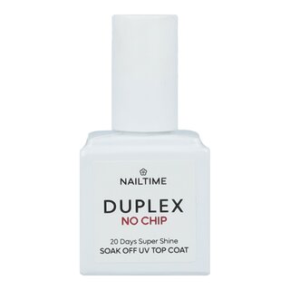 Duplex No Chip Soak Off UV Top Coat 8ml