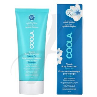 Coola Classic Fragrance Free Body Cream SPF50