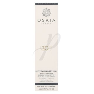 Oskia Vitamin Body Milk SF30 200ml